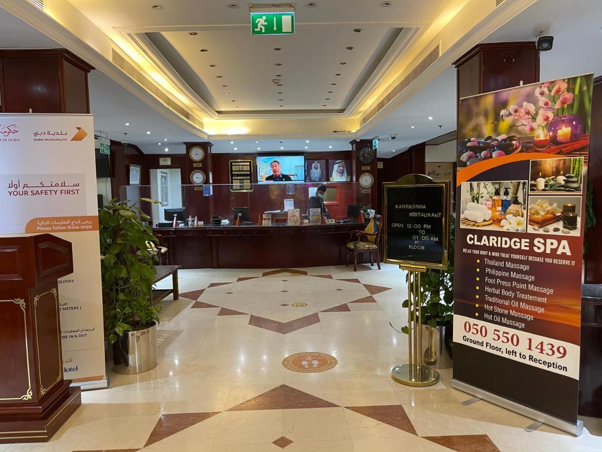 Claridge Hotel Dubaj Exteriér fotografie